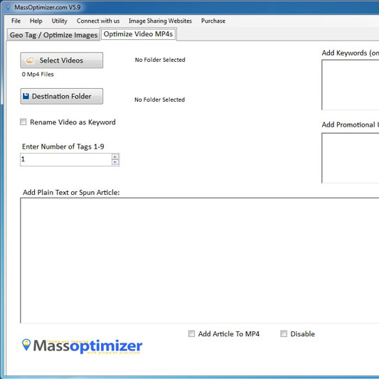 MassOptimizer Pro Video Software